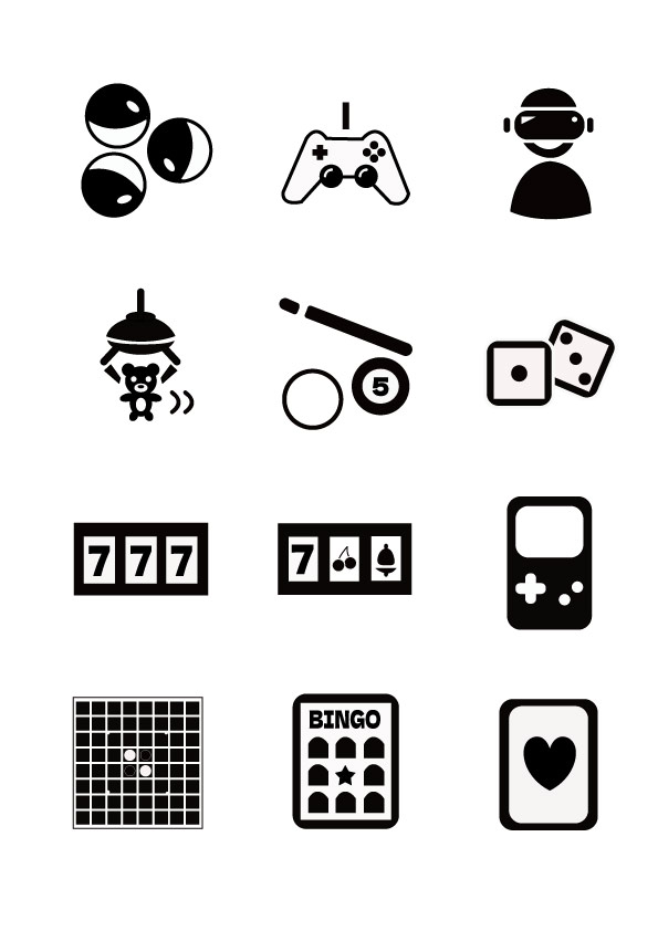 アミューズメント施設 ピクトグラム